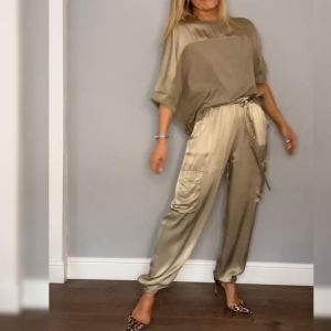 Women's Fashion Casual Trousers Suit