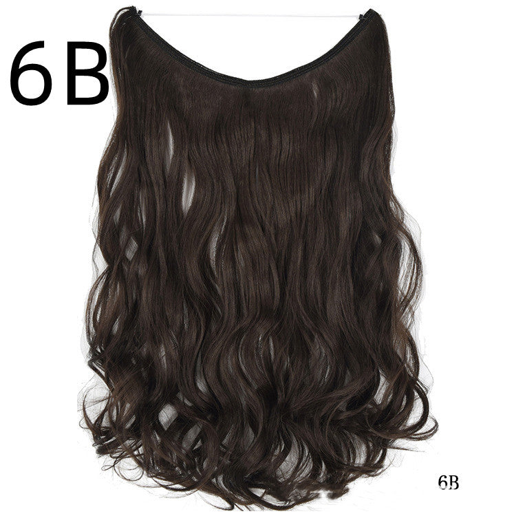 Wig Without Curtain Long Curly Hair Mark