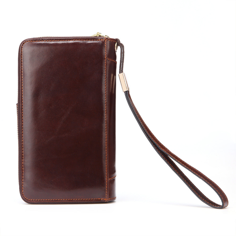 Stylish and Multi-functional Women's Long Leather Wallet