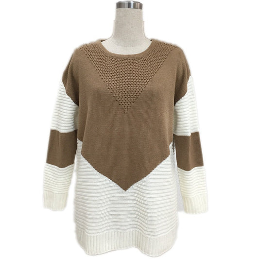 Stylish New Long-Sleeved Knit Bottoming Sweater for Women