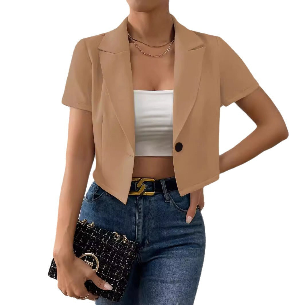 European and American Fashion Women's Tailored Blazer