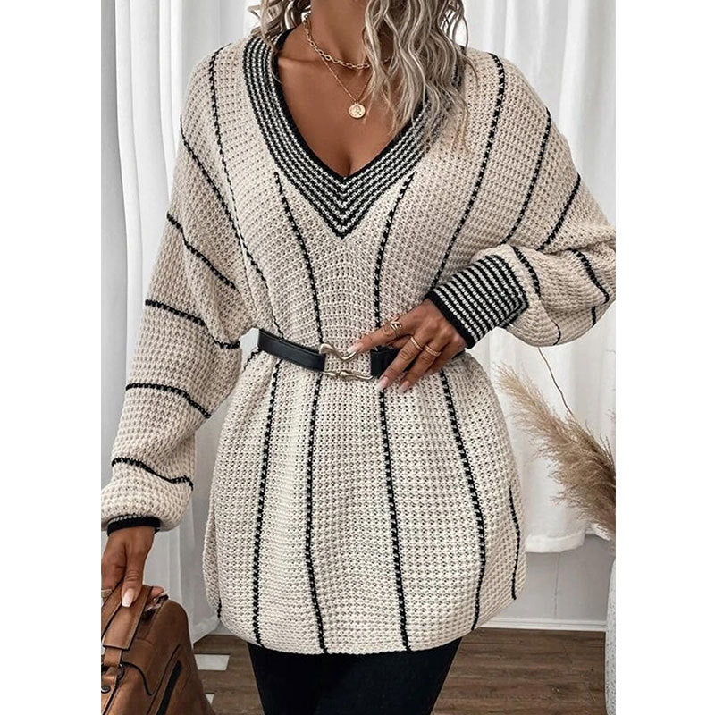 Vertical Casual Loose Sweater for Womenn