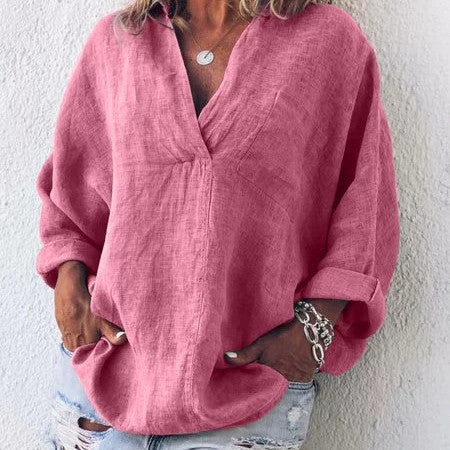 Women's Long Sleeve Pullover Shirt