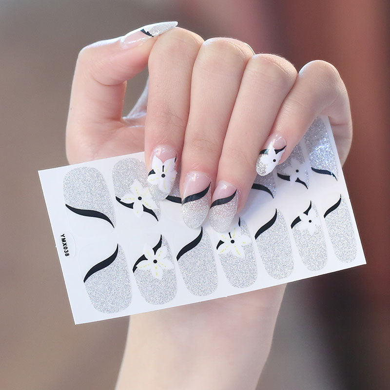 Waterproof nail stickers
