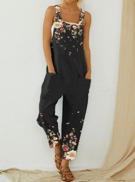 Loose Size Women's Jumpsuit Casual