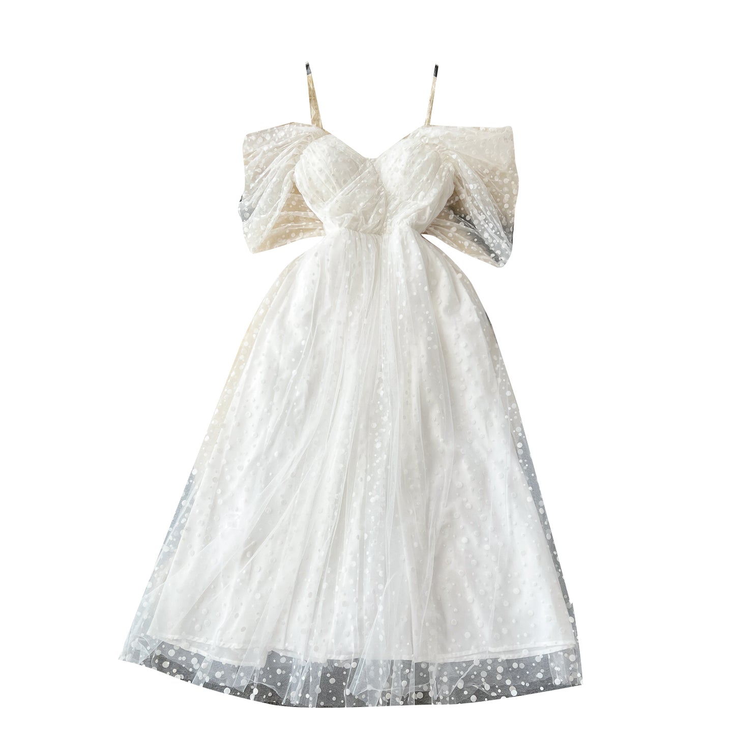 Women's Summer French Luxury White Dress