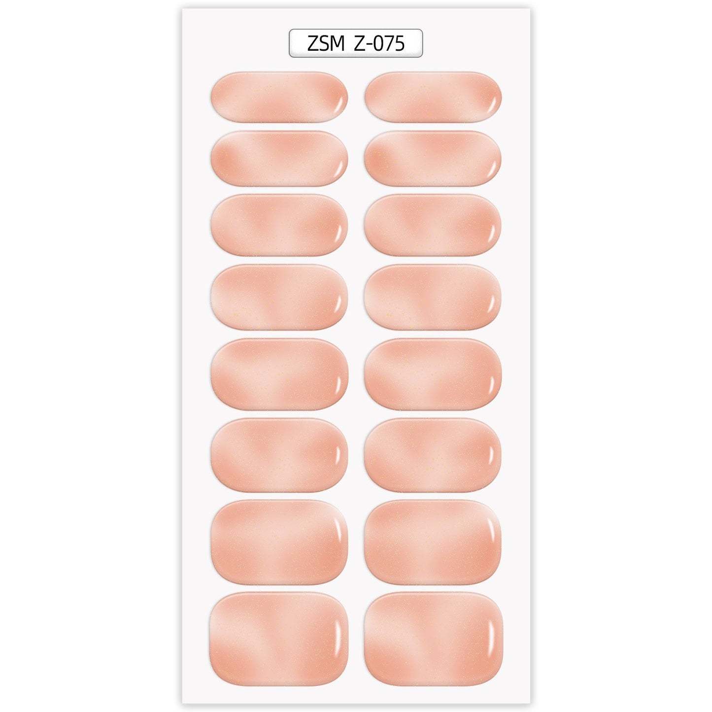 Waterproof Anti-overflow Semi-curing Gel Nail Stickers