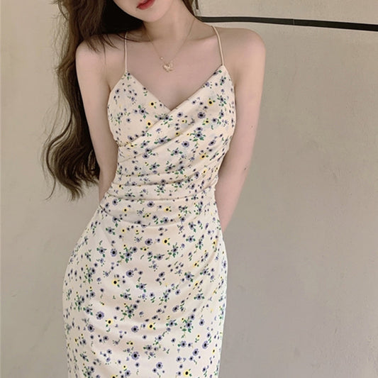 Long Floral Dress Women's Summer