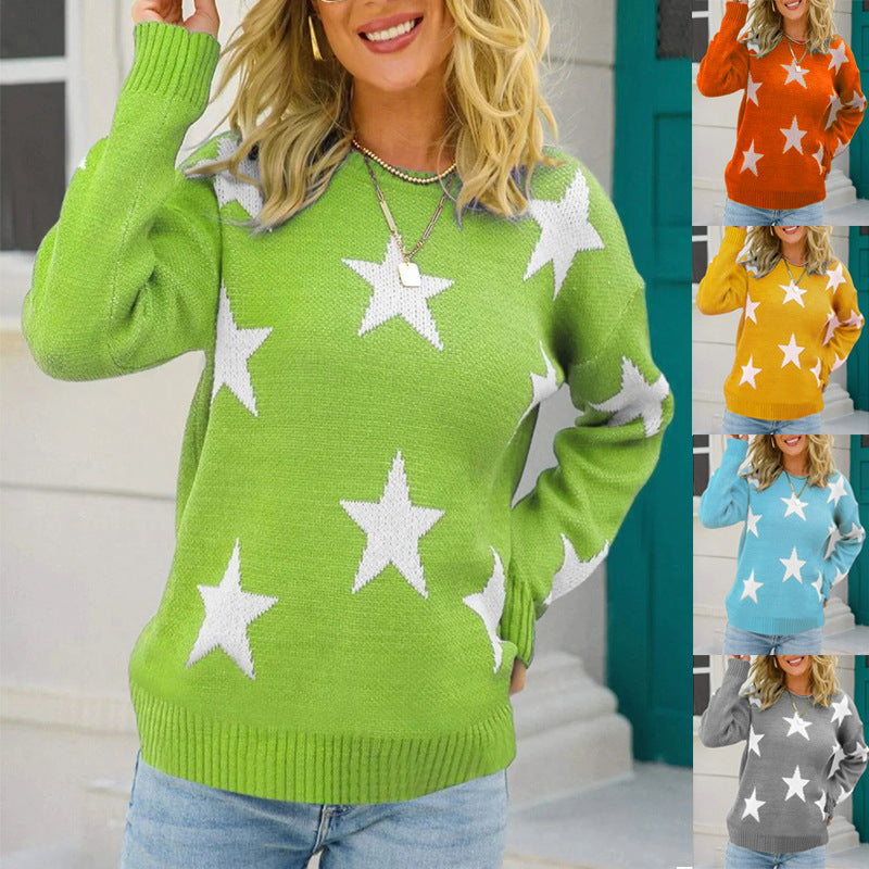 Five-pointed Star Casual Women's Clothing