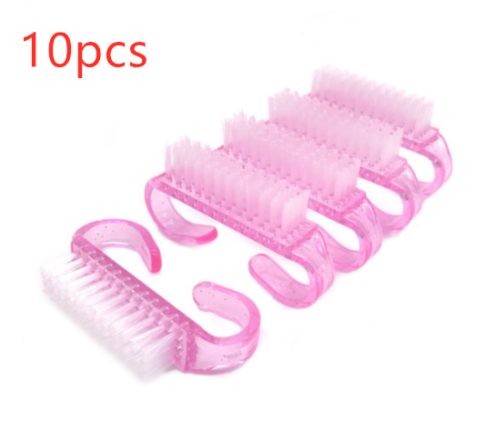 10-Piece Nail Cleaning Brush Set: Hot-Selling Manicure Tools