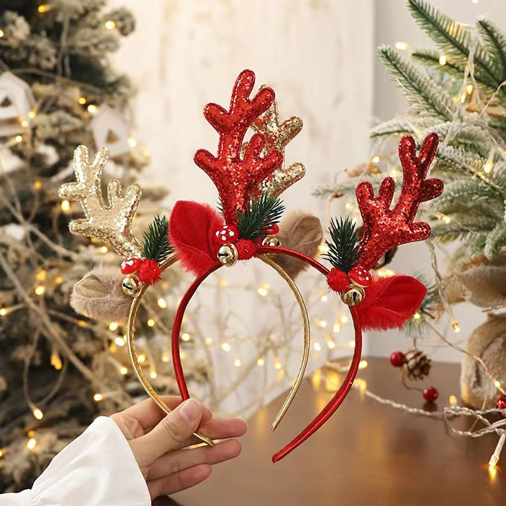 Festive Dress-Up Headband for Christmas Atmosphere