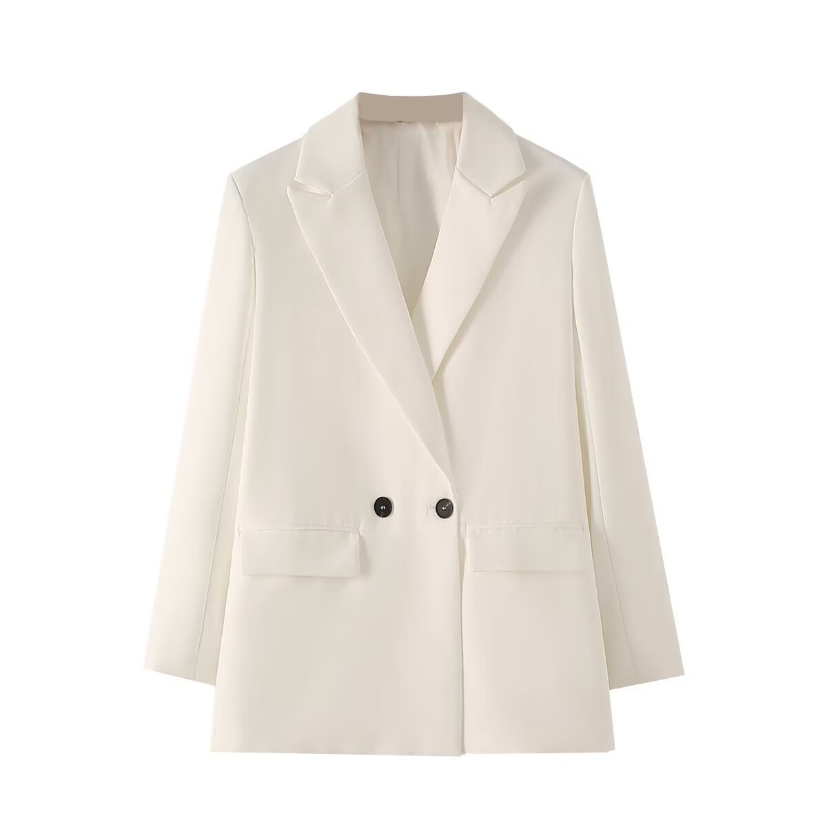 Women's Multicolor Double-Breasted Suit Coat