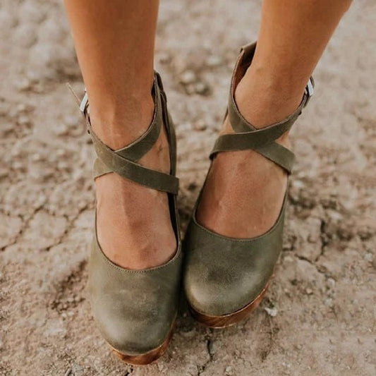 Trendy Chunky Heel Platform Sandals