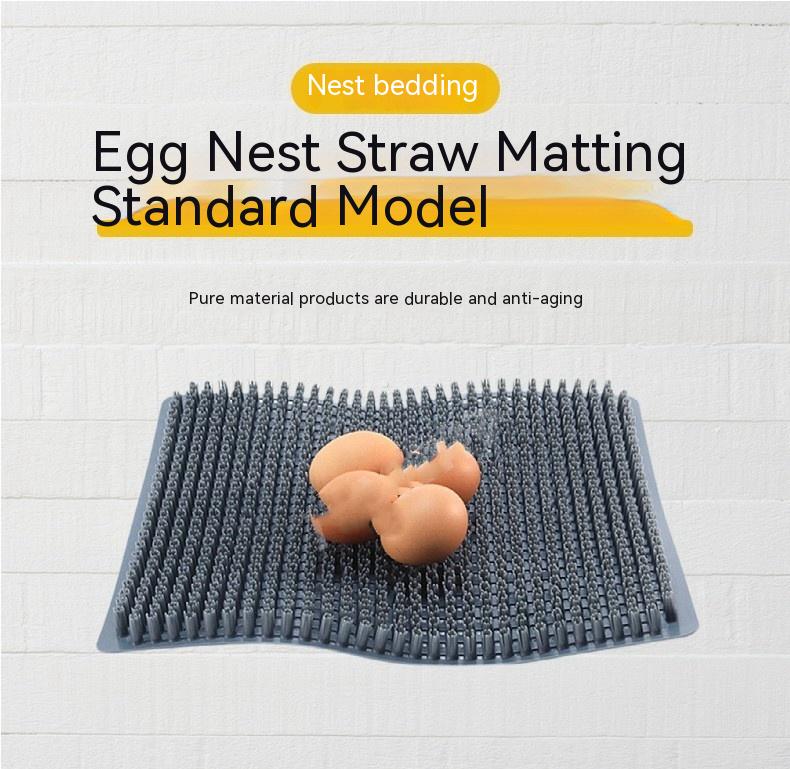 24-hole Egg Box Plastic Straw Mattress