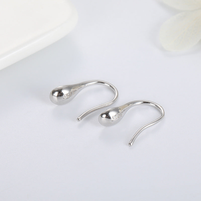 Pearl Earrings Silver Accessories Empty Holder