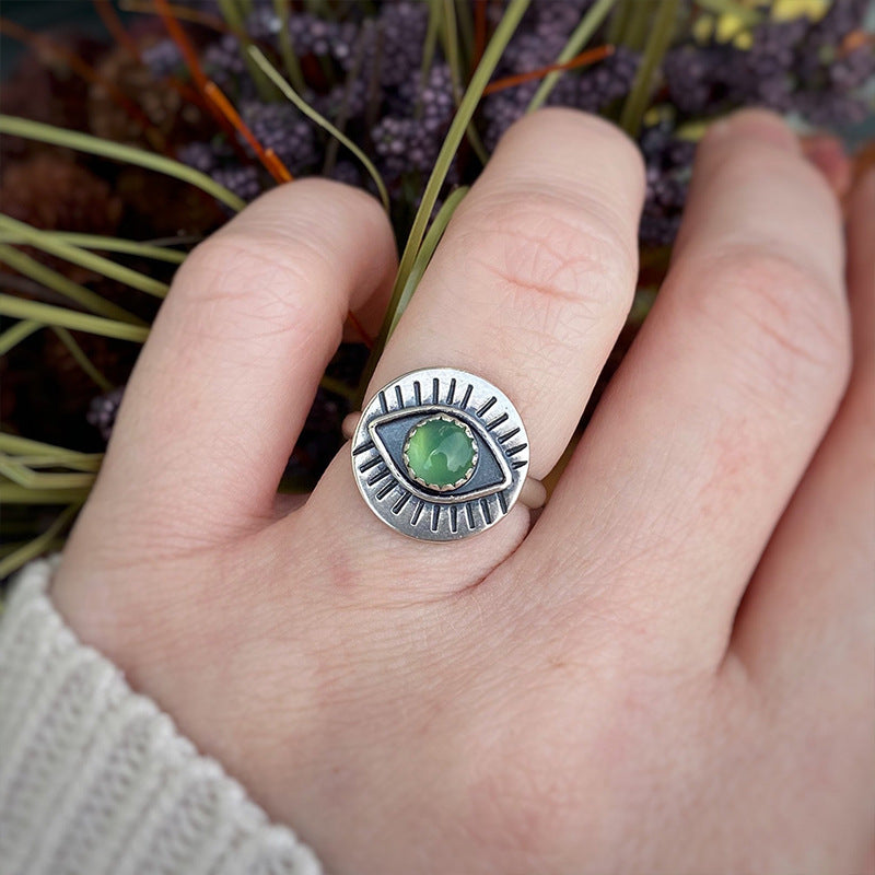 Fashion Eye Natural Stone Ring