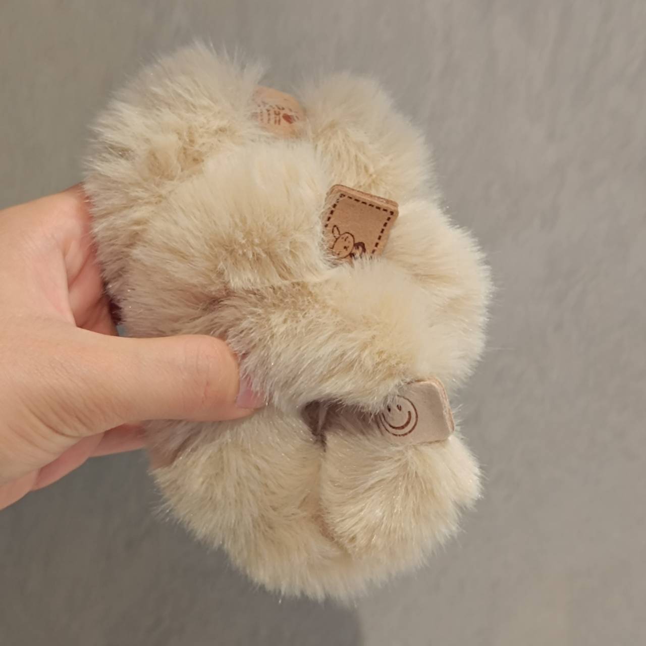 Autumn And Winter Soft Glutinous Plush Hair Ring High Quality Thick Patch Ladies