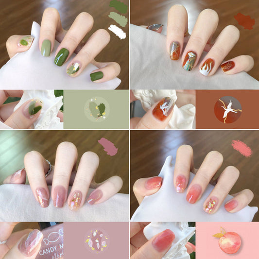 Nail Sticker Bake-free Three-dimensional Waterproof And Durable