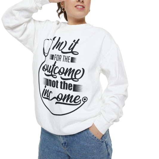 Autumn And Winter European And American Letter Printing Round-neck Sweater
