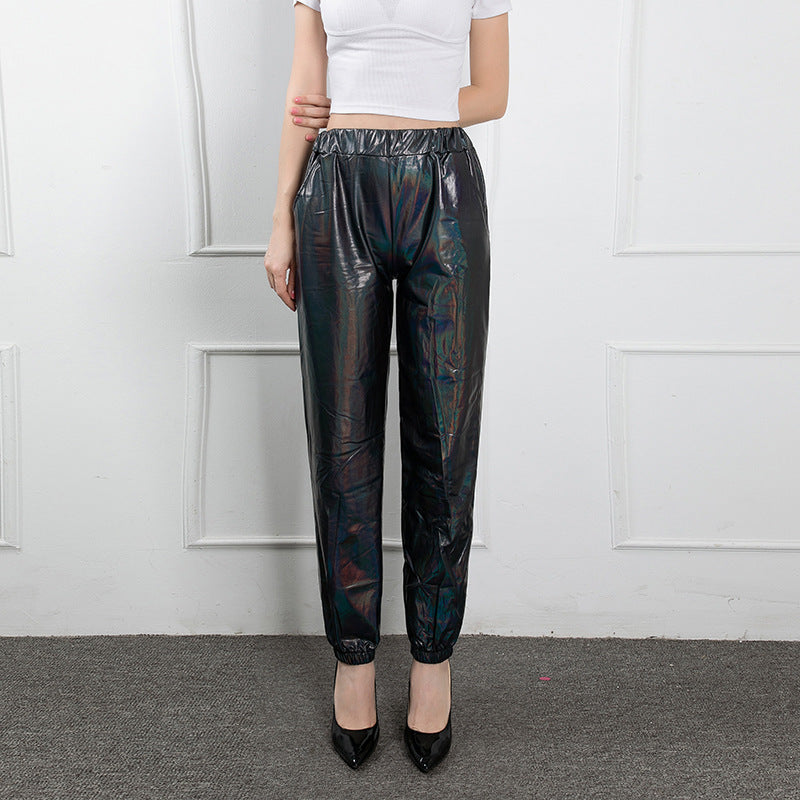 Street Hip-hop Party Shiny Fancy Trousers