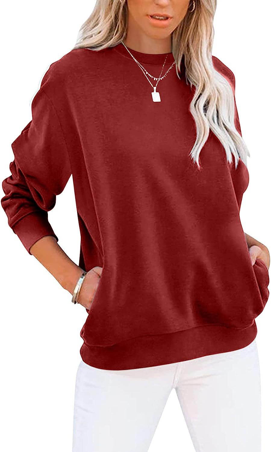 Round Neck Sports Long-sleeved Top: Women's Casual Fashion