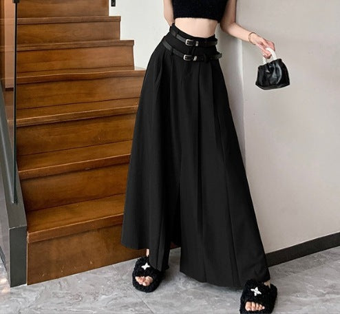 Women's New High-Waist Slimming Pleated Skirt