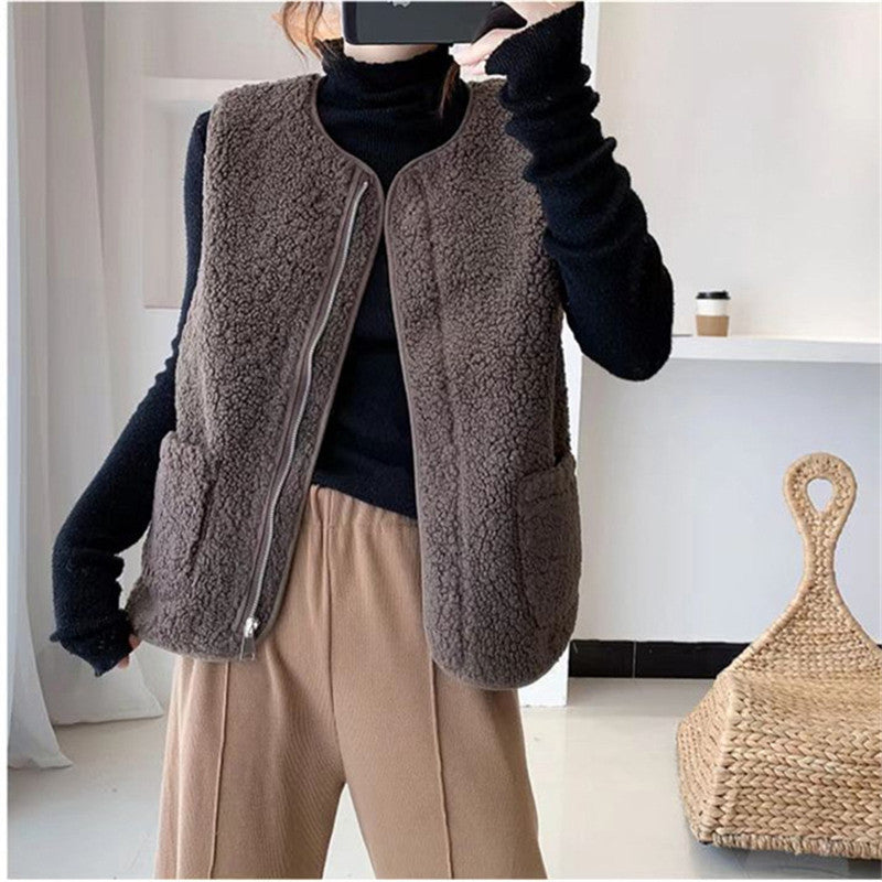 Autumn And Winter Cashmere Vest For Women