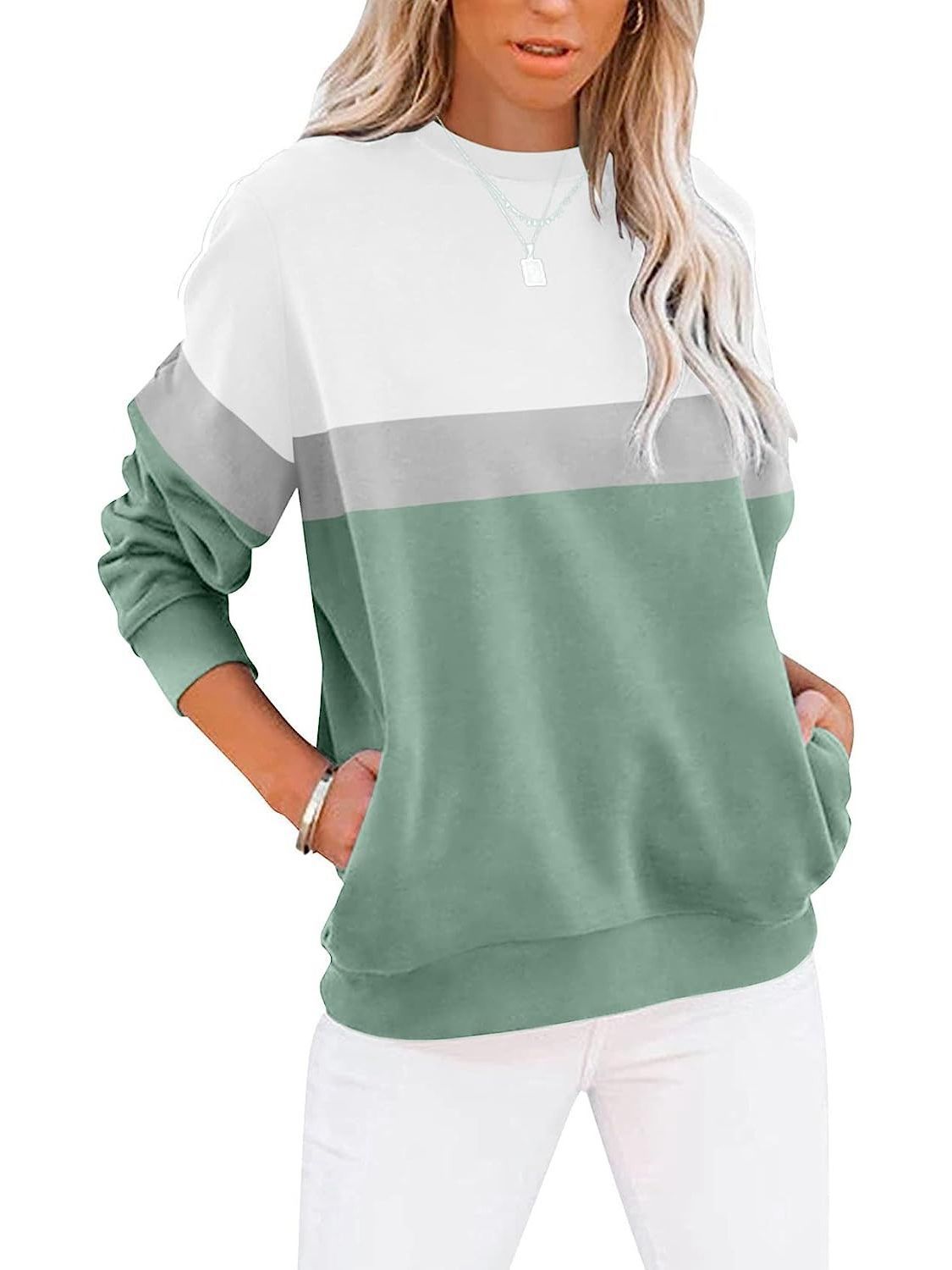 Round Neck Sports Long-sleeved Top: Women's Casual Fashion