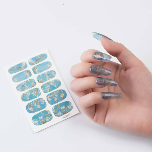 Nail Sticker European And American Oil Painting Art