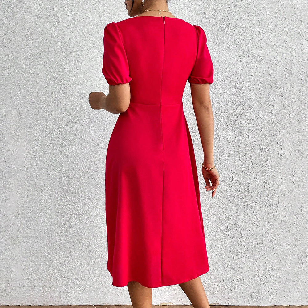 Women's Split Fold Personality Dress