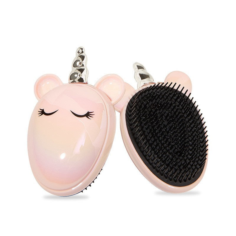 Multicolor Straight Hair Portable Tangling Teezer