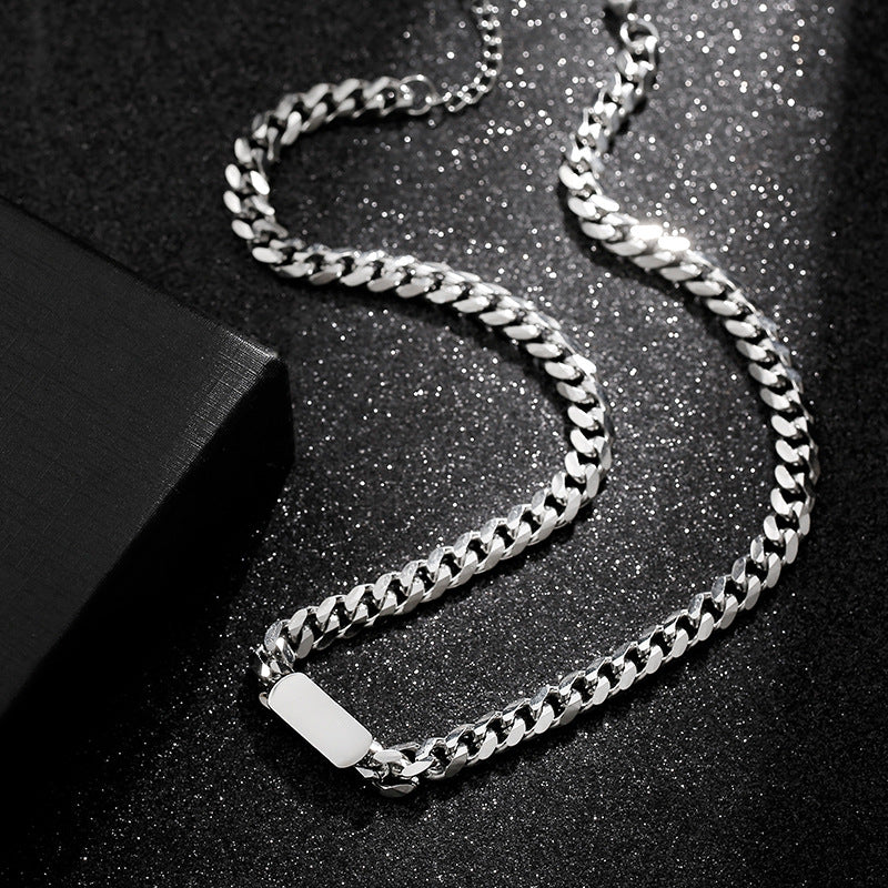 Cuban Link Chain Necklace Men's Fashion Hip Hop