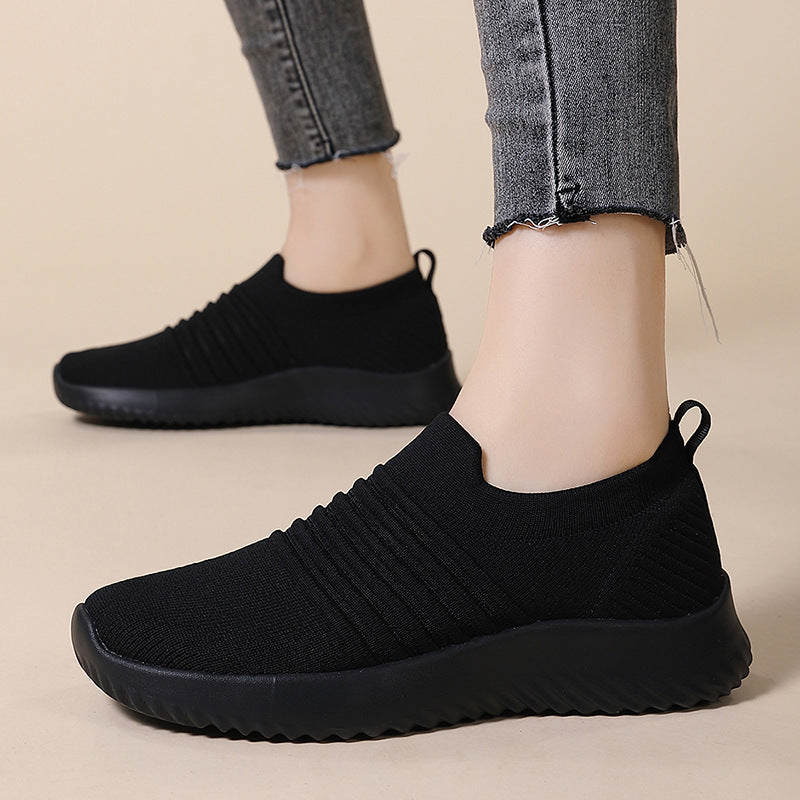 Women's Light Soft Bottom Casual Cool Breathable Comfortable Mesh Sneaker