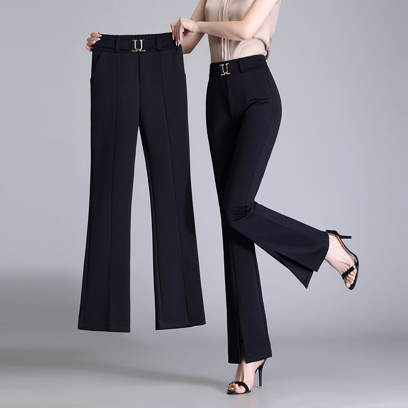 High-Waist Slimming Bell-Bottom Pants for Women
