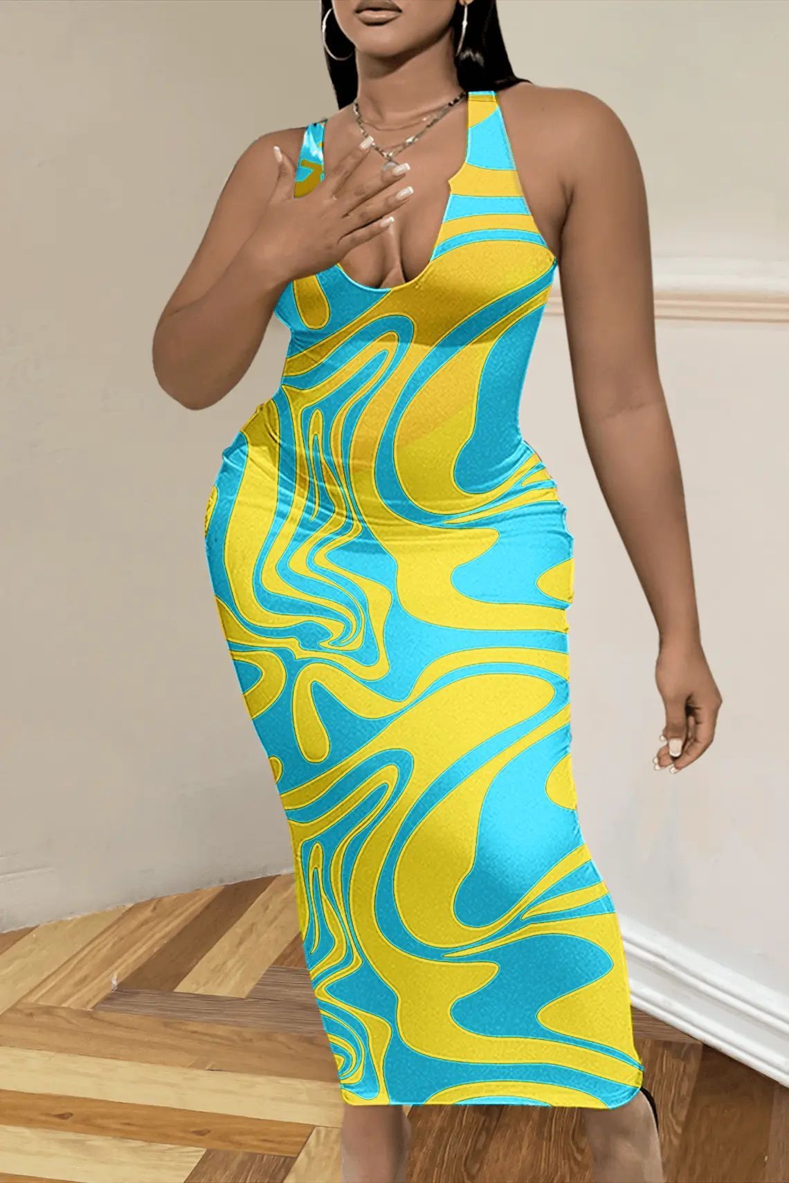 Printed Dress in Women's Fashion