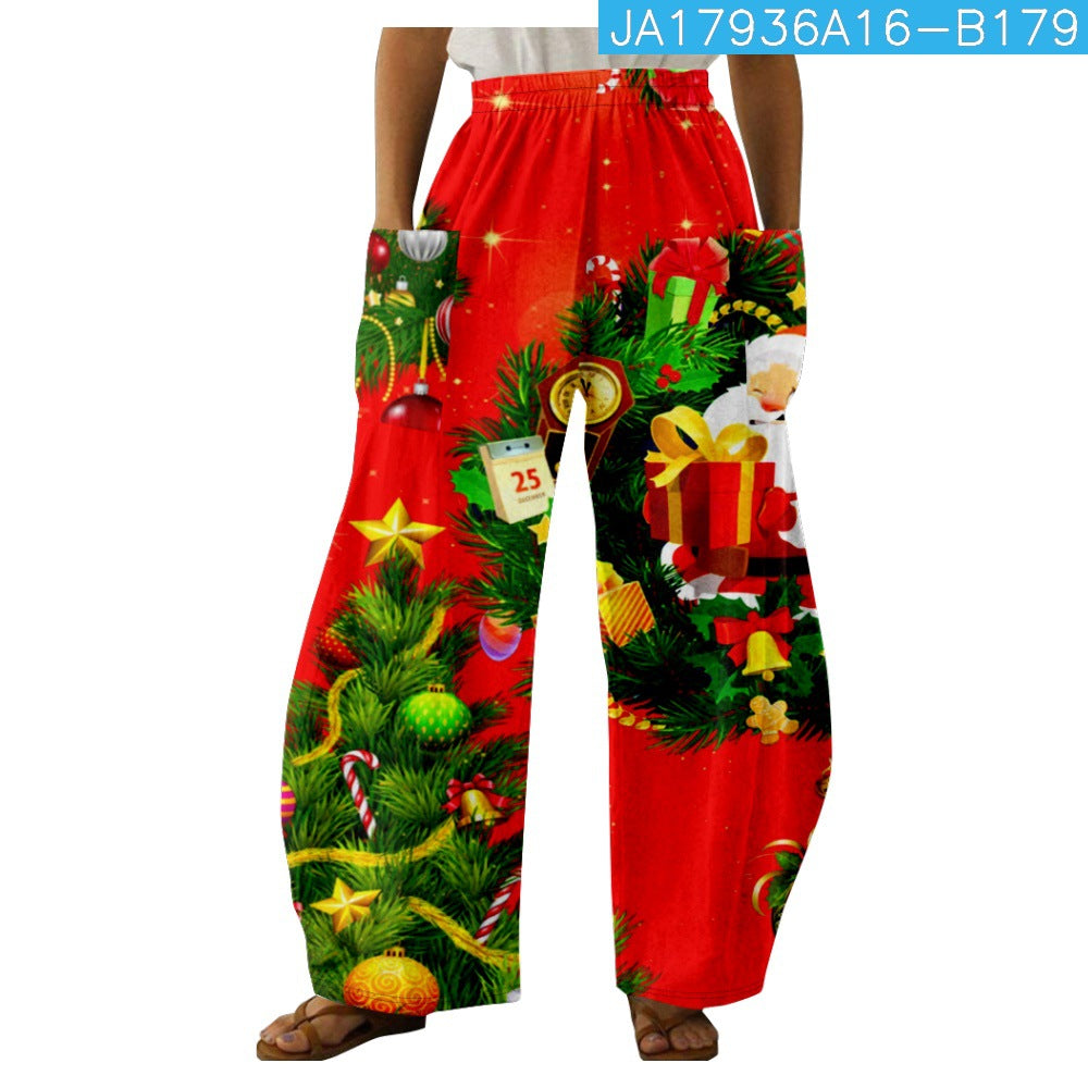 Halloween Casual Double Pocket Trousers