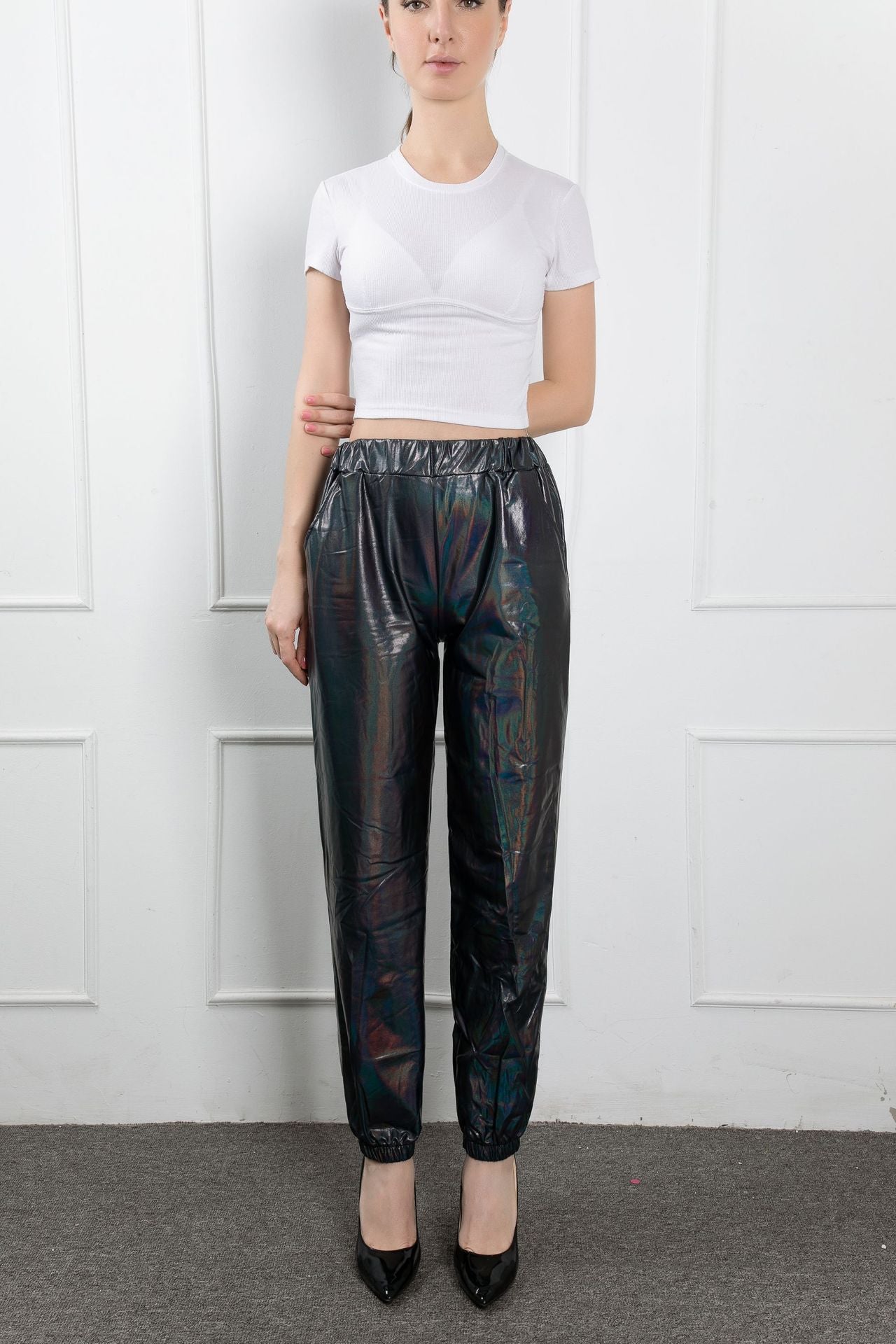 Street Hip-hop Party Shiny Fancy Trousers