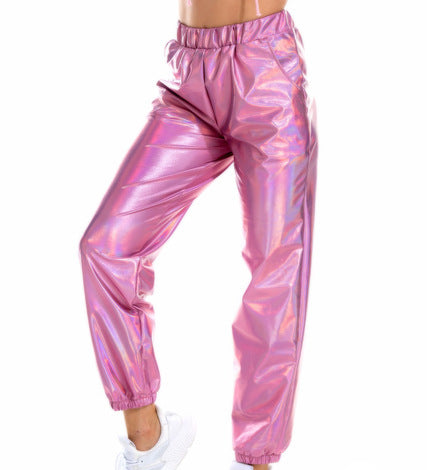 Street Hip-hop Party Shiny Fancy Trousers