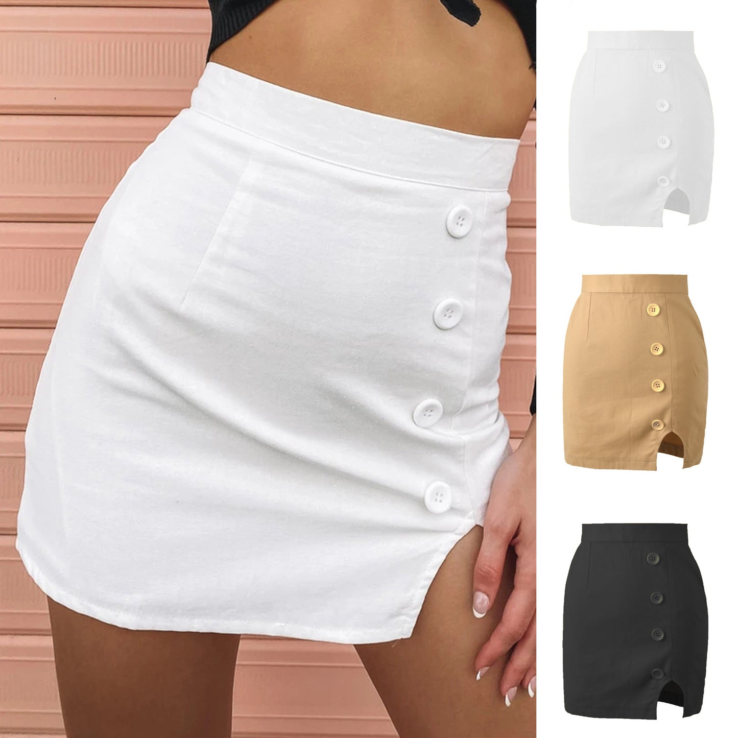 Women's Slim Sheath A-Line Skirt