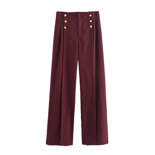 Women's Comfortable and Casual Loose Wide-Leg Trousers – Relaxed Fit for Everyday Wear