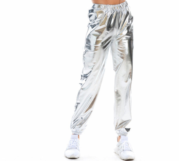 Street Hip-hop Party Shiny Fancy Trousers