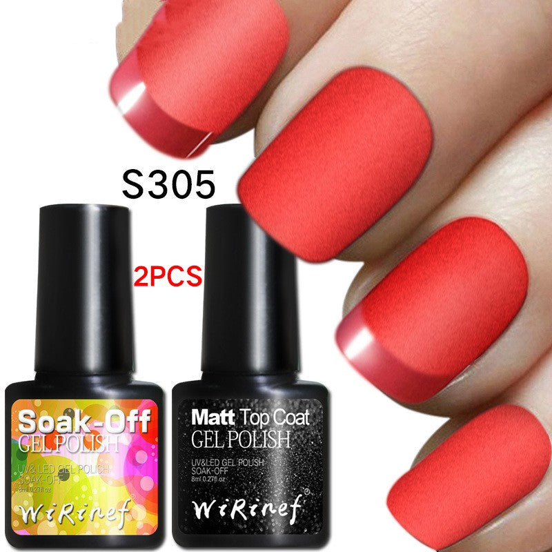 Frosted Seal Combination Nail Polish