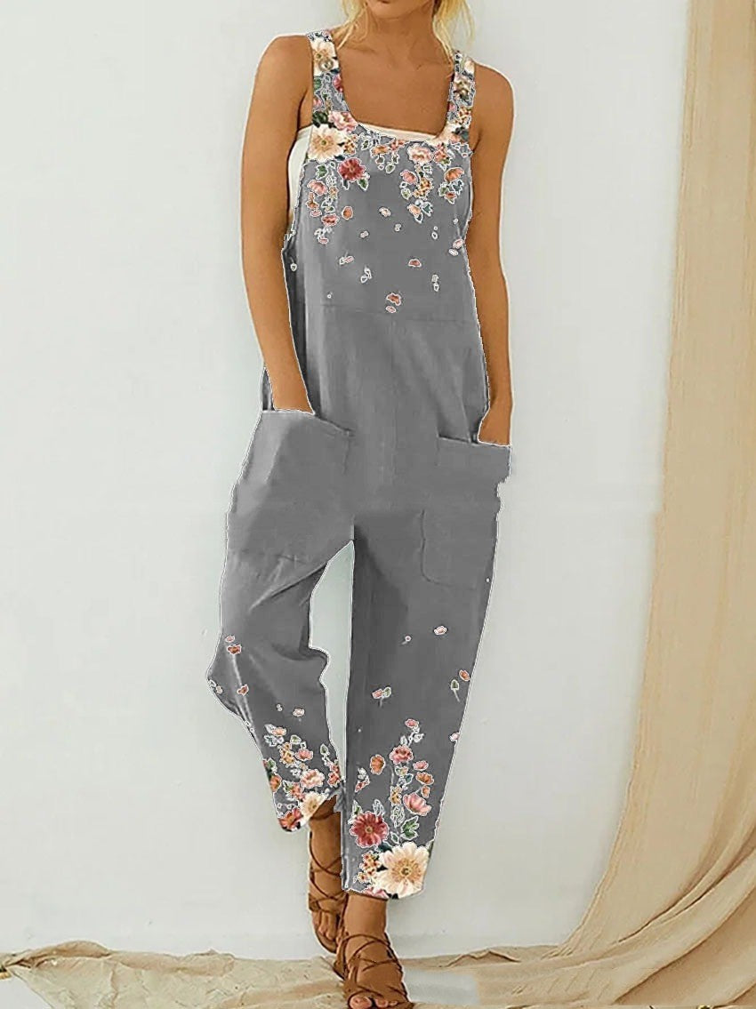 Loose Size Women's Jumpsuit Casual