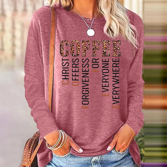 Loose, All-Matching Long Sleeve Leisure Top