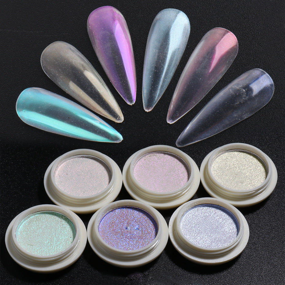 Aurora Nail Beauty Solid State Powder Set for Stunning Nail Art