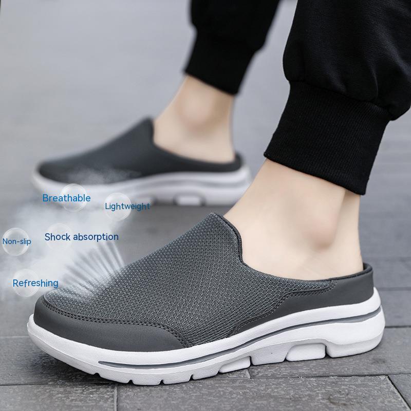 Latest Oversized Women's Shoes Half Support, Single Shoe, Flat Sole