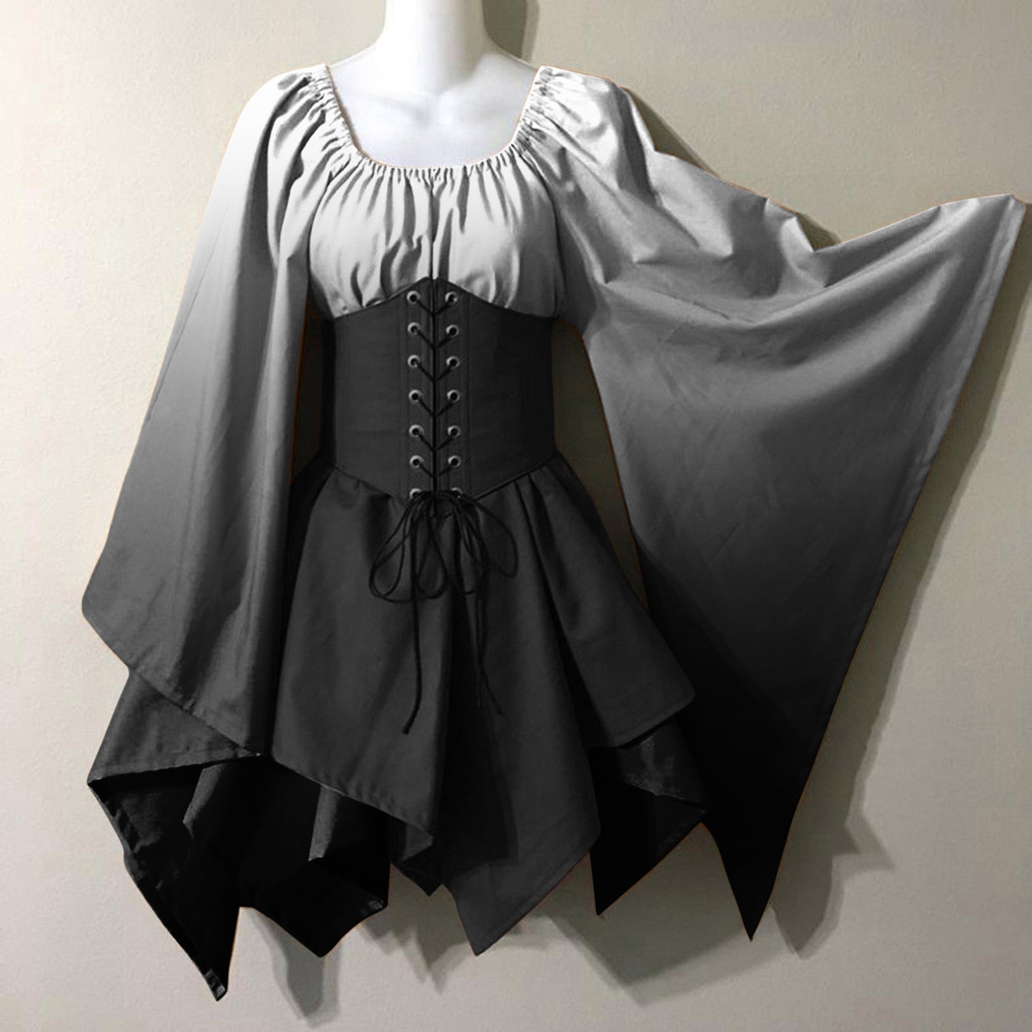 Medieval Dress with Artistic Renaissance Style