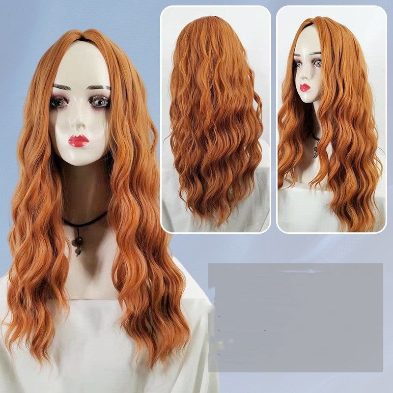 European And American Wig Women's Split Foam Face Perm