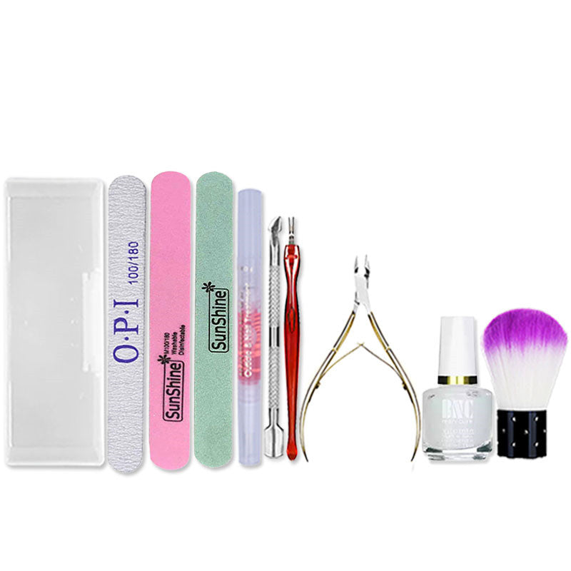 Nail Polishing Tool Set Nail Rubbing Strip File Sanding Strip