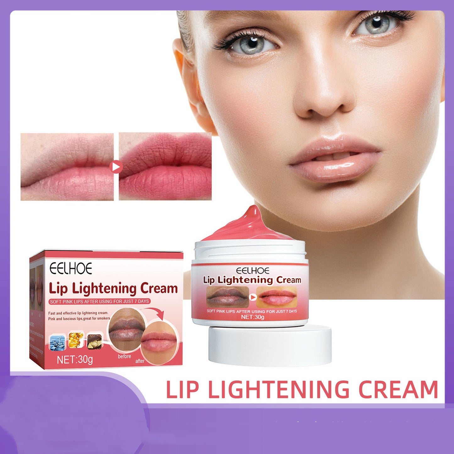 Moisturizing Brightening Nourishing And Hydrating Anti-chapping Peeling Lip Balm